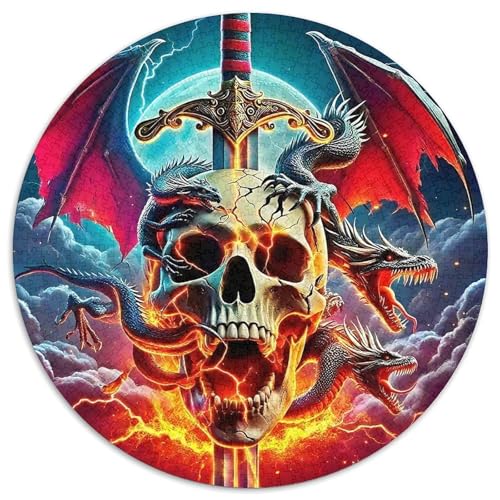 Pterosaurus 1000-teiliges Puzzle Für Erwachsene Kinder Pterodactyl Anspruchsvolles Puzzle Entspannend Familie Aktivität Spiele Spielzeug Geschenk 1000pcs (67.5x67.5cm) von PFQHUAIDH