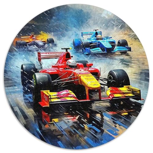 Rennwagen 1000-teiliges Puzzle Für Frauen, Männer Fahrzeug Anspruchsvolles Puzzle Entspannend Familie Aktivität Spiele Spielzeug Geschenk 1000pcs (67.5x67.5cm) von PFQHUAIDH