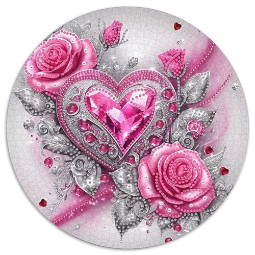 Rose 1000-teiliges Puzzle Für Erwachsene Kinder Blumen Anspruchsvolles Puzzle Entspannend Familie Aktivität Spiele Geschenk Zum Geburtstag 1000pcs (67.5x67.5cm) von PFQHUAIDH