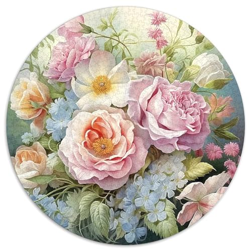 Rose 1000-teiliges Puzzle Für Erwachsene Kinder Blumen Anspruchsvolles Puzzle Entspannend Familie Aktivität Spiele Geschenk Zum Geburtstag 1000pcs (67.5x67.5cm) von PFQHUAIDH
