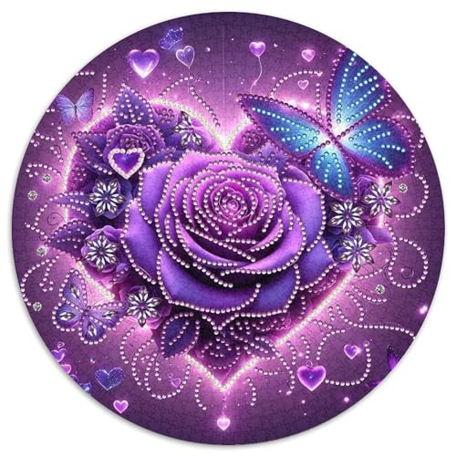 Rose 1000-teiliges Puzzle Für Erwachsene Kinder Blumen Herausforderndes Puzzle Entspannend Familienspielabende Geschenk Zum Geburtstag 1000pcs (67.5x67.5cm) von PFQHUAIDH