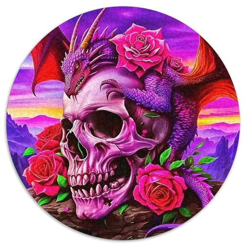 Rose 1000-teiliges Puzzle Für Frauen, Männer Blumen Anspruchsvolles Puzzle Stress Abbauen Familie Aktivität Spiele Spielzeug Geschenk 1000pcs (67.5x67.5cm) von PFQHUAIDH