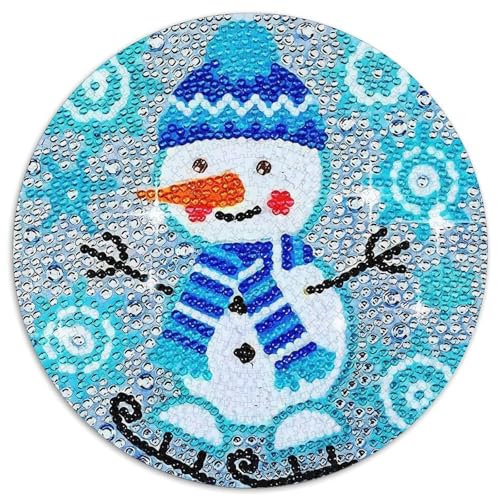 Schneemann 1000-teiliges Puzzle Für Erwachsene Kinder Weihnachten Herausforderndes Puzzle Entspannend Familie Aktivität Spiele Spielzeug Geschenk 1000pcs (67.5x67.5cm) von PFQHUAIDH