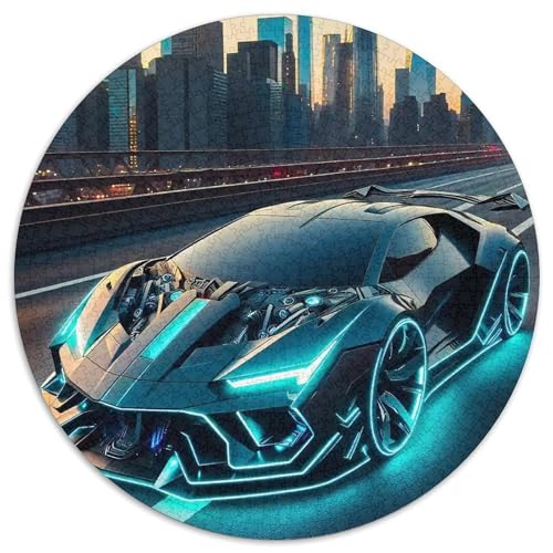 Sportwagen 1000-teiliges Puzzle Für Erwachsene Kinder Fahrzeug Herausforderndes Puzzle Entspannend Perfekt Für Spieleabende Geschenk Zum Geburtstag 1000pcs (67.5x67.5cm) von PFQHUAIDH