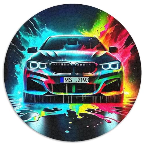 Sportwagen 1000-teiliges Puzzle Für Frauen, Männer Fahrzeug Anspruchsvolles Puzzle Entspannend Familie Aktivität Spiele Spielzeug Geschenk 1000pcs (67.5x67.5cm) von PFQHUAIDH