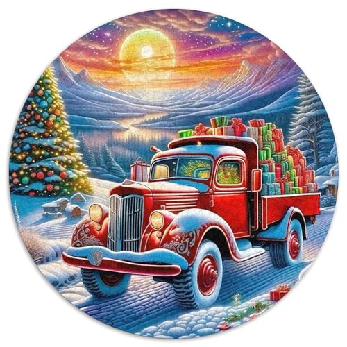Vintage Auto 1000-teiliges Puzzle Für Erwachsene Kinder Fahrzeug Herausforderndes Puzzle Stress Abbauen Familienspielabende Geschenk Zum Geburtstag 1000pcs (67.5x67.5cm) von PFQHUAIDH