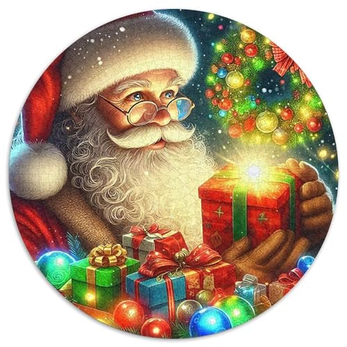 Weihnachtsmann 1000-teiliges Puzzle Für Erwachsene Kinder Weihnachten Anspruchsvolles Puzzle Entspannend Perfekt Für Spieleabende Spielzeug Geschenk 1000pcs (67.5x67.5cm) von PFQHUAIDH