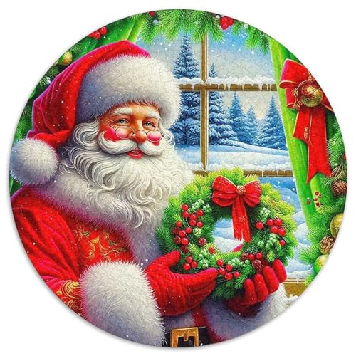 Weihnachtsmann 1000-teiliges Puzzle Für Erwachsene Kinder Weihnachten Herausforderndes Puzzle Entspannend Familie Aktivität Spiele Geschenk Zum Geburtstag 1000pcs (67.5x67.5cm) von PFQHUAIDH