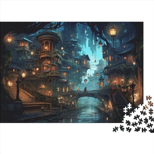 Stadtbild Architektur Für Erwachsene Puzzles 1000 Teile Educational Game Family Challenging Games Geburtstag Wohnkultur Stress Relief 1000pcs (75x50cm) von PFYWZJDDTTBD