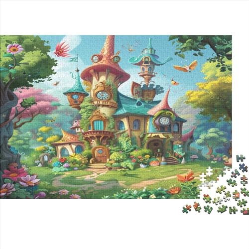 Wunderland Puzzle 1000 Teile Erwachsene Geburtstag Family Challenging Games Lernspiel Moderne Wohnkultur Entspannung Und Intelligenz 1000pcs (75x50cm) von PFYWZJDDTTBD