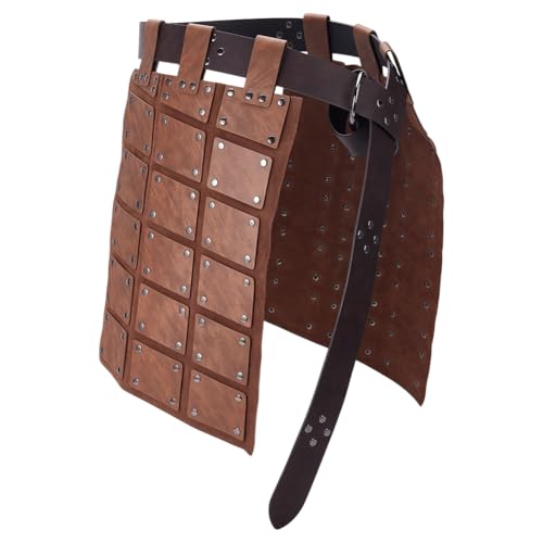 PH PandaHall Leder-Hüftpanzer mit Gürtel Mittelalterliche Oberschenkelpanzer Doppelseitiger Panzer-Schutz Ritter-Rockpanzer Retro-Mittelalter-Cosplay für Männer LARP Renaissance-Festival Kostümparty PH PandaHall Leder-Hüftpanzer mit Gürtel Mittelalterliche Oberschenkelpanzer Doppelseitiger Panzer-Schutz Ritter-Rockpanzer Retro-Mittelalter-Cosplay für Männer LARP Renaissance-Festival Kostümparty von PH PandaHall