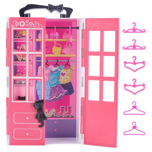 PH PandaHall Puppenhaus Minikabinett Rosa Kunststoff Offenes Aufbewahrungs-Schrank Moderner Kabinentrichter Mit 30 Stück Haken Für Puppenmöbel Ausstellung Weihnachtsdekoration Geburtstagsgeschenk PH PandaHall Puppenhaus Minikabinett Rosa Kunststoff Offenes Aufbewahrungs-Schrank Moderner Kabinentrichter Mit 30 Stück Haken Für Puppenmöbel Ausstellung Weihnachtsdekoration Geburtstagsgeschenk von PH PandaHall
