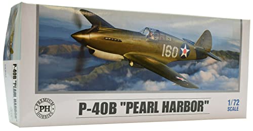 Premium Hobbies P-40B Pearl Harbor 1:72 Plastikmodell-Flugzeugbausatz 135 V von PH Premium Hobbies
