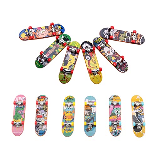 Spielzeug-Skateboard-Finger - Finger-Skateboards für Kinder | 12 Stück Mini Skateboard Fingerboards Fingerspielzeug, Geschenke für Kinder Kinder Finger Skater für Teenager Erwachsene Party Favor Phasz von PHASZ