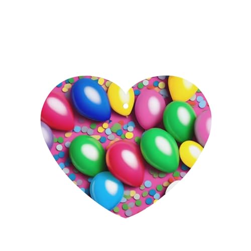 6 x Luftballon-Konfetti-Lufterfrischer in Herzform, zum Aufhängen, für Tabletten, Auto-Innendekoration, Schrank, Schuhschrank, Dufterfrischer 6 x Luftballon-Konfetti-Lufterfrischer in Herzform, zum Aufhängen, für Tabletten, Auto-Innendekoration, Schrank, Schuhschrank, Dufterfrischer von PHAYAH