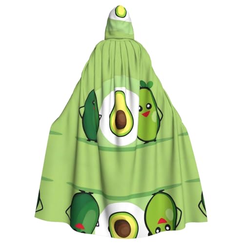PHAYAH Avocado-Paar, langer Kapuzenumhang, Polyester, Hexe, Halloween-Kostüme für Cosplay, Kostüm, Damen und Herren PHAYAH Avocado-Paar, langer Kapuzenumhang, Polyester, Hexe, Halloween-Kostüme für Cosplay, Kostüm, Damen und Herren von PHAYAH