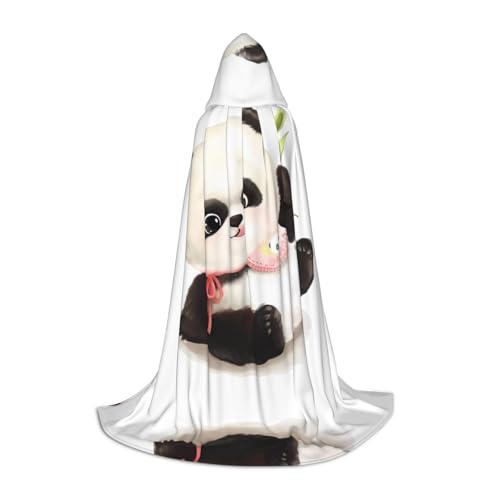 PHAYAH Baby Pandas Muster Halloween Hexe Hexerei Kapuzenmantel Umhang Weihnachten Hoodie Cosplay Maskerade Party Kleid Geschenk Kostüm S PHAYAH Baby Pandas Muster Halloween Hexe Hexerei Kapuzenmantel Umhang Weihnachten Hoodie Cosplay Maskerade Party Kleid Geschenk Kostüm S von PHAYAH