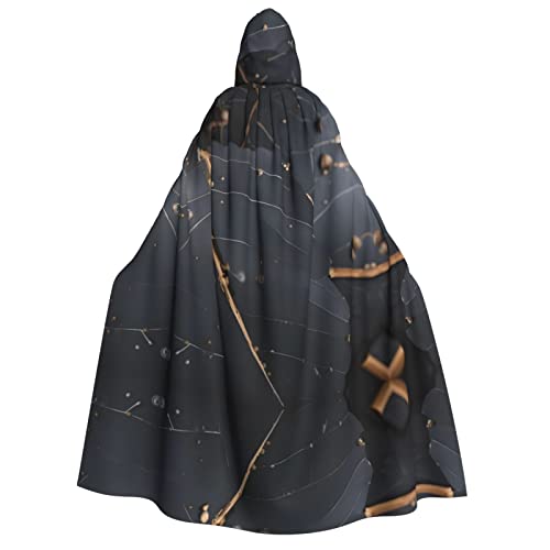 PHAYAH Enchanted Plant Leaves Halloween Adult Hooded Cape Hooded Robe Women'S Mens Halloween Dress Up Party Cosplay Costumes PHAYAH Enchanted Plant Leaves Halloween Adult Hooded Cape Hooded Robe Women'S Mens Halloween Dress Up Party Cosplay Costumes von PHAYAH