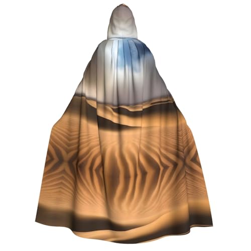 PHAYAH Gobi Beach Gravel Halloween Erwachsene Kapuzenumhang Kapuzenmantel Damen Herren Halloween Dress Up Party Cosplay Kostüme PHAYAH Gobi Beach Gravel Halloween Erwachsene Kapuzenumhang Kapuzenmantel Damen Herren Halloween Dress Up Party Cosplay Kostüme von PHAYAH