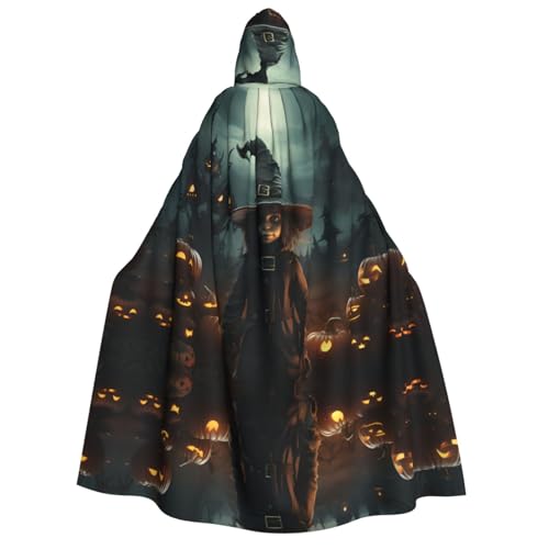 PHAYAH Halloween Trick-or Treating Boy Halloween Erwachsene Kapuzenumhang Kapuzenmantel Damen Herren Halloween Dress Up Party Cosplay Kostüme von PHAYAH