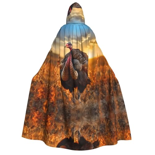 PHAYAH Hams1 Halloween-Umhang mit Kapuze für Erwachsene, Damen, Herren, Halloween, Verkleidung, Party, Cosplay-Kostüme PHAYAH Hams1 Halloween-Umhang mit Kapuze für Erwachsene, Damen, Herren, Halloween, Verkleidung, Party, Cosplay-Kostüme von PHAYAH
