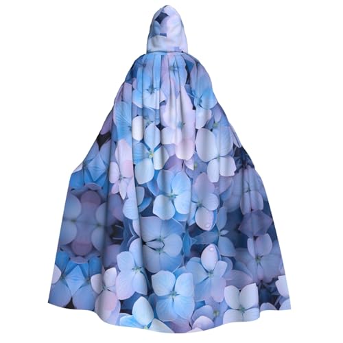 PHAYAH Hortensie Halloween Erwachsene Kapuzenumhang Kapuzenmantel Damen Herren Halloween Dress Up Party Cosplay Kostüme von PHAYAH