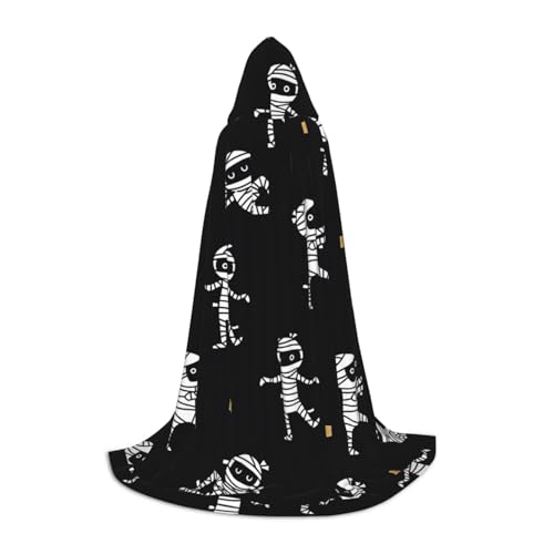 PHAYAH Kapuzenponcho mit niedlichem Halloween-Muster, Unisex, Weihnachts-Kapuzenpullover für Cosplay, Halloween, Kostüm, Party, Maskerade, Größe M PHAYAH Kapuzenponcho mit niedlichem Halloween-Muster, Unisex, Weihnachts-Kapuzenpullover für Cosplay, Halloween, Kostüm, Party, Maskerade, Größe M von PHAYAH