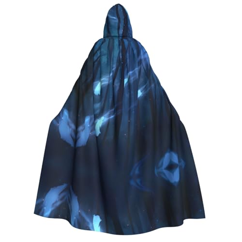 PHAYAH Spectre Halloween Erwachsene Kapuzenumhang Kapuzenmantel Damen Herren Halloween Dress Up Party Cosplay Kostüme von PHAYAH