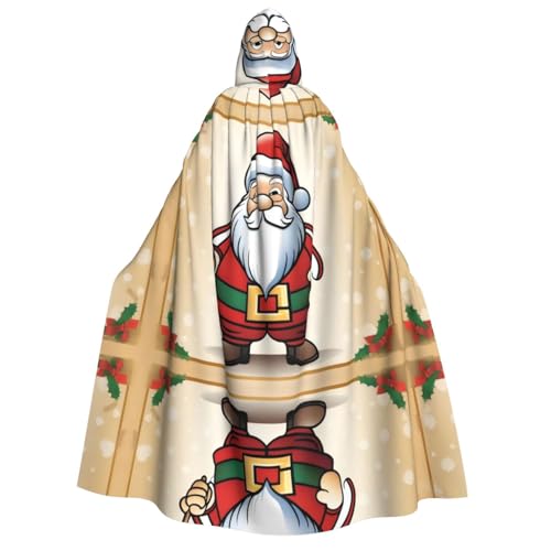 PHAYAH Weihnachtswichtel, Halloween, Erwachsenen-Kapuzenumhang mit Kapuze, Bademantel, Damen, Herren, Halloween, Verkleidung, Party, Cosplay-Kostüme PHAYAH Weihnachtswichtel, Halloween, Erwachsenen-Kapuzenumhang mit Kapuze, Bademantel, Damen, Herren, Halloween, Verkleidung, Party, Cosplay-Kostüme von PHAYAH