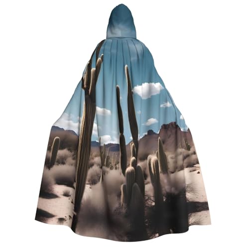 PHAYAH Wunderschöner Kaktus-Umhang für Erwachsene, Kapuzenumhang für Damen, Herren, Halloween, Verkleidungsparty, Cosplay-Kostüme PHAYAH Wunderschöner Kaktus-Umhang für Erwachsene, Kapuzenumhang für Damen, Herren, Halloween, Verkleidungsparty, Cosplay-Kostüme von PHAYAH
