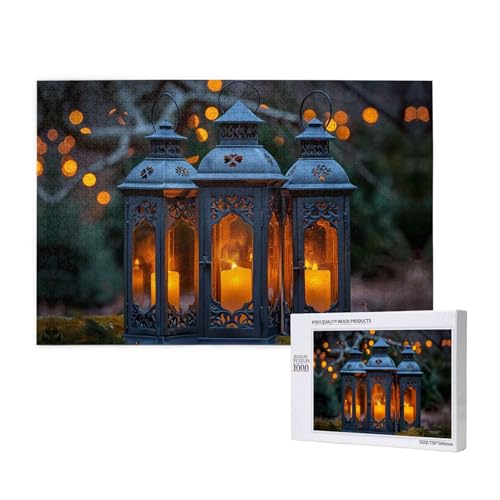 Phayah 1000 Teile Erwachsenenpuzzle Kinder Holzpuzzle Spielzeug DIY Kit Home Decor 75x50cm Vintage Lampenschirm Muster Phayah 1000 Teile Erwachsenenpuzzle Kinder Holzpuzzle Spielzeug DIY Kit Home Decor 75x50cm Vintage Lampenschirm Muster von PHAYAH
