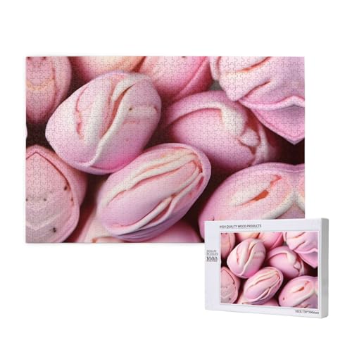 Phayah Baumwoll-Eiscreme-Puzzle, 1000 Teile für Puzzle, Holzpuzzle für Familie, Freunde, Heimdekoration, Wandkunst, 75 x 50 cm Phayah Baumwoll-Eiscreme-Puzzle, 1000 Teile für Puzzle, Holzpuzzle für Familie, Freunde, Heimdekoration, Wandkunst, 75 x 50 cm von PHAYAH