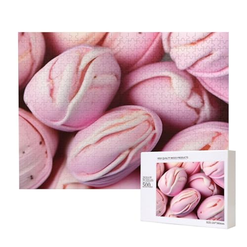 Phayah Baumwoll-Eiscreme-Puzzle, 500 Teile, für Puzzle, Holzpuzzle für Familie, Freunde, Heimdekoration, Wandkunst, 50 x 38 cm Phayah Baumwoll-Eiscreme-Puzzle, 500 Teile, für Puzzle, Holzpuzzle für Familie, Freunde, Heimdekoration, Wandkunst, 50 x 38 cm von PHAYAH
