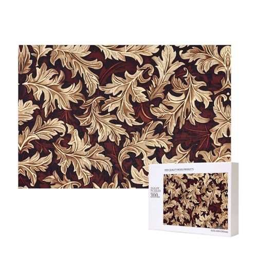 Phayah Big Leaf Puzzle für Erwachsene, 300 Teile, Heimdekoration, Geburtstagsparty für Männer und Frauen, 40 x 27,9 cm von PHAYAH