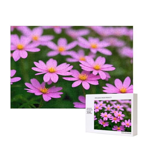 Phayah Blumen-Puzzle, 300 Teile, für Puzzle, Holzpuzzle für Familie, Freunde, Heimdekoration, Wandkunst, 39 x 27 cm von PHAYAH