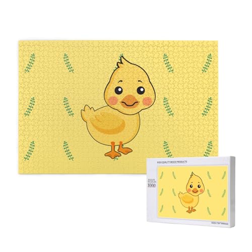 Phayah Cartoon-Enten-Puzzles für Erwachsene, 1000 Teile, Heimdekoration, Geburtstagsparty für Männer und Frauen, 29,5 x 50 cm Phayah Cartoon-Enten-Puzzles für Erwachsene, 1000 Teile, Heimdekoration, Geburtstagsparty für Männer und Frauen, 29,5 x 50 cm von PHAYAH