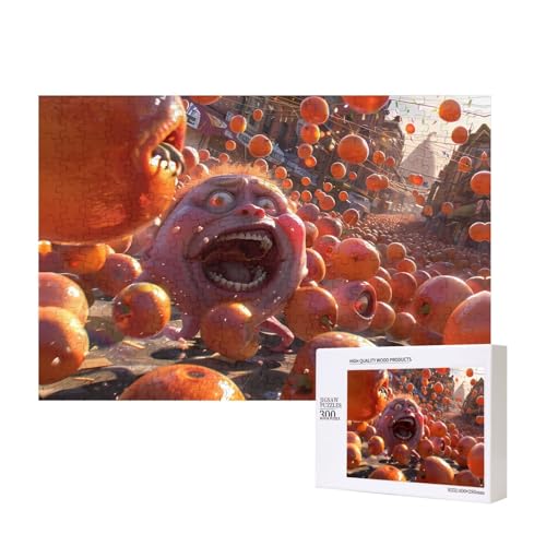 Phayah Crazy Fruit Puzzle für Erwachsene, 300 Teile, Heimdekoration, Geburtstagsparty für Männer und Frauen, 40 x 27,9 cm Phayah Crazy Fruit Puzzle für Erwachsene, 300 Teile, Heimdekoration, Geburtstagsparty für Männer und Frauen, 40 x 27,9 cm von PHAYAH