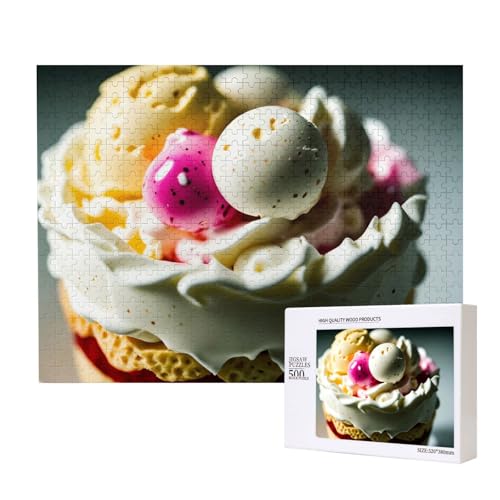 Phayah Delicious Ice Cream Puzzles 500 Teile für Puzzle Holzpuzzle für Familie Freund Heimdekoration Wandkunst 50,4 x 38,1 cm Phayah Delicious Ice Cream Puzzles 500 Teile für Puzzle Holzpuzzle für Familie Freund Heimdekoration Wandkunst 50,4 x 38,1 cm von PHAYAH
