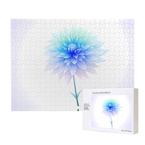 Phayah Ein einzigartiges Puzzle mit Blumenmuster, Wandkunst, Bild für Heimdekoration, 500 Stück von PHAYAH