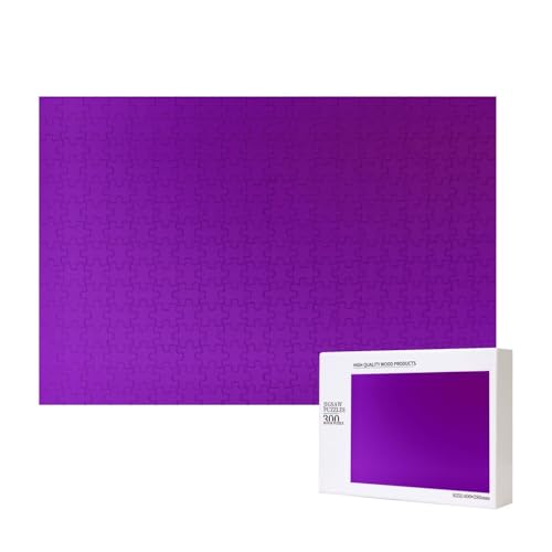 Phayah Einfarbiges, dunkelviolettes Puzzle für Erwachsene, 300 Teile, Heimdekoration, Geburtstagsparty für Männer und Frauen, 15,7 x 27,9 cm Phayah Einfarbiges, dunkelviolettes Puzzle für Erwachsene, 300 Teile, Heimdekoration, Geburtstagsparty für Männer und Frauen, 15,7 x 27,9 cm von PHAYAH
