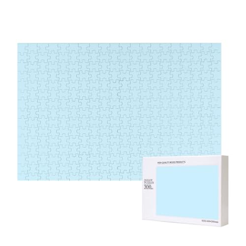 Phayah Einfarbiges, kleines frisches Puzzle für Erwachsene, 300 Teile, Heimdekoration, Geburtstagsparty für Männer und Frauen, 15,7 x 27,9 cm Phayah Einfarbiges, kleines frisches Puzzle für Erwachsene, 300 Teile, Heimdekoration, Geburtstagsparty für Männer und Frauen, 15,7 x 27,9 cm von PHAYAH