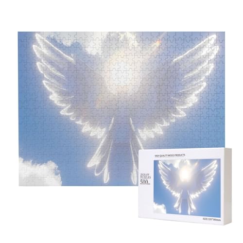 Phayah Einzigartiges Puzzle, Motiv: Vogel der Sonne, Wandkunst, Bild für Heimdekoration, 500 Stück von PHAYAH