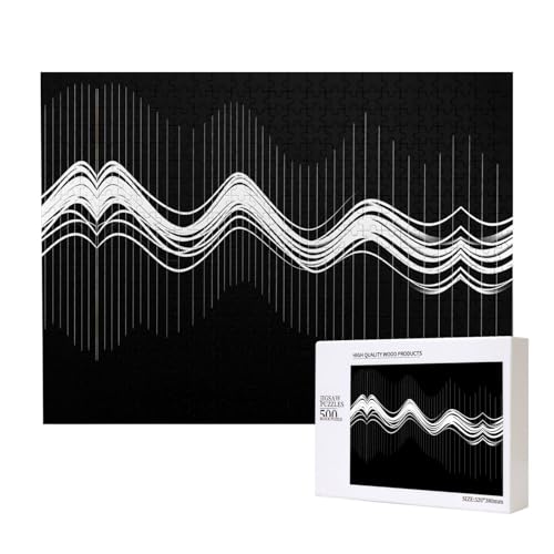 Phayah Elektrokardiogramm-Puzzles für Erwachsene, 500 Teile, Heimdekoration, Geburtstagsparty für Männer und Frauen, 50,4 x 38,1 cm Phayah Elektrokardiogramm-Puzzles für Erwachsene, 500 Teile, Heimdekoration, Geburtstagsparty für Männer und Frauen, 50,4 x 38,1 cm von PHAYAH