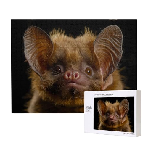 Phayah Fledermaus-Puzzles für Erwachsene, 500 Teile, Heimdekoration, Geburtstagsparty für Männer und Frauen, 20,4 x 38,1 cm Phayah Fledermaus-Puzzles für Erwachsene, 500 Teile, Heimdekoration, Geburtstagsparty für Männer und Frauen, 20,4 x 38,1 cm von PHAYAH