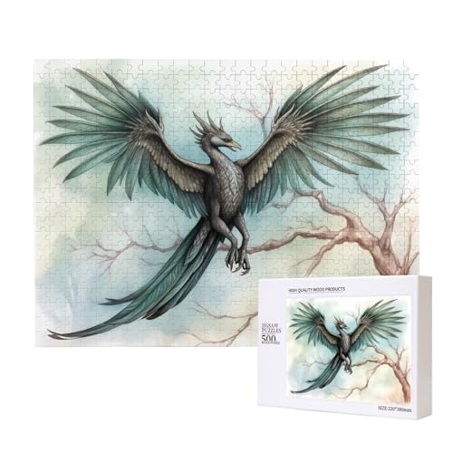 Phayah Fliegender Vogel im Baum Puzzles für Erwachsene 500 Teile Kinder Intelligenz Entwicklung Spielzeug 20,4 x 38,1 cm Phayah Fliegender Vogel im Baum Puzzles für Erwachsene 500 Teile Kinder Intelligenz Entwicklung Spielzeug 20,4 x 38,1 cm von PHAYAH