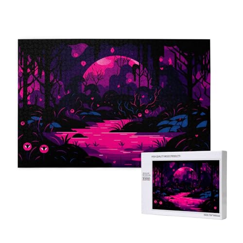 Phayah Fluoreszierende Weinwald Puzzles für Erwachsene 1000 Teile Kinder Intelligenz Entwicklung Spielzeug 29,5 X 19,7 Phayah Fluoreszierende Weinwald Puzzles für Erwachsene 1000 Teile Kinder Intelligenz Entwicklung Spielzeug 29,5 X 19,7 von PHAYAH