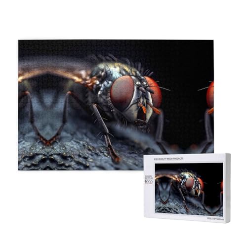 Phayah Fly Puzzles 1000 Teile für Puzzle, Holzpuzzle für Familie, Freunde, Heimdekoration, Wandkunst, 75 x 50 cm Phayah Fly Puzzles 1000 Teile für Puzzle, Holzpuzzle für Familie, Freunde, Heimdekoration, Wandkunst, 75 x 50 cm von PHAYAH