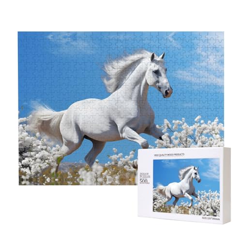 Phayah Flying Horse Puzzles für Erwachsene 500 Teile Kinder Intelligenz Entwicklung Spielzeug 20,4 x 38,1 cm Phayah Flying Horse Puzzles für Erwachsene 500 Teile Kinder Intelligenz Entwicklung Spielzeug 20,4 x 38,1 cm von PHAYAH