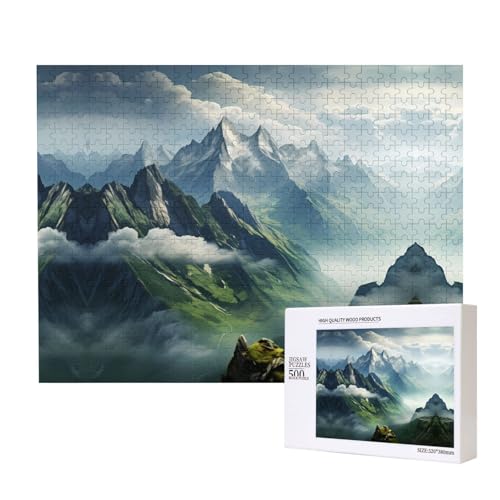 Phayah Foothill Puzzles für Puzzle, Holzpuzzle für Familie, Freunde, Heimdekoration, Wandkunst, 500 Teile Phayah Foothill Puzzles für Puzzle, Holzpuzzle für Familie, Freunde, Heimdekoration, Wandkunst, 500 Teile von PHAYAH