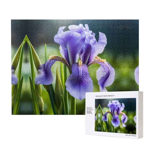 Phayah Französische Nationalblumen-Puzzle, 500 Teile, für Puzzle, Holzpuzzle für Familie, Freunde, Heimdekoration, Wandkunst, 50 x 38 cm Phayah Französische Nationalblumen-Puzzle, 500 Teile, für Puzzle, Holzpuzzle für Familie, Freunde, Heimdekoration, Wandkunst, 50 x 38 cm von PHAYAH